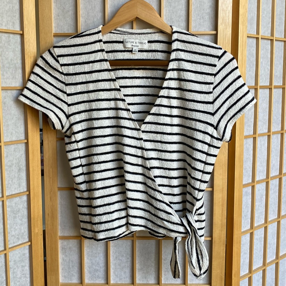 🤍NWOT MADEWELL TeXTURE & THREAD TOP